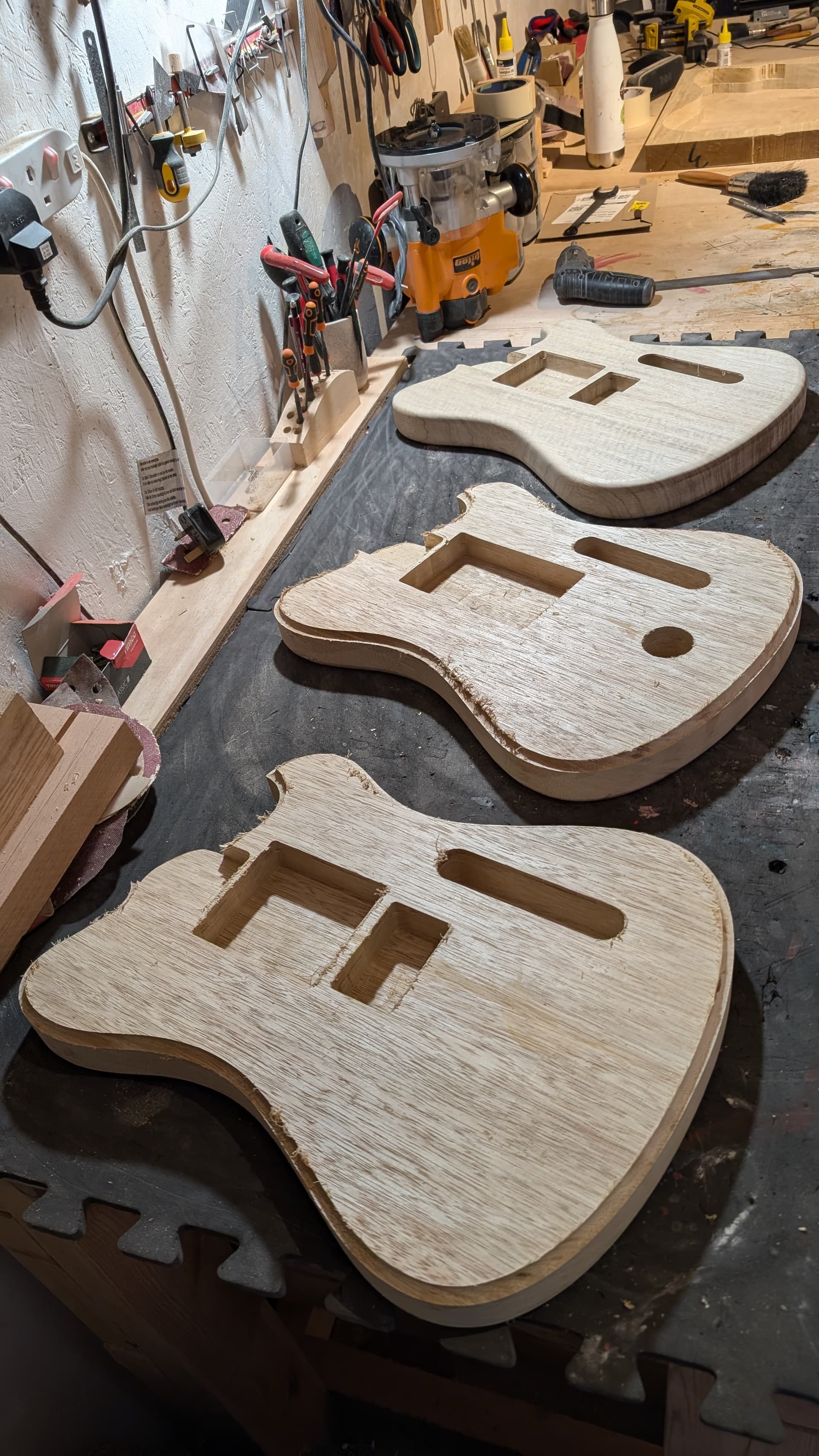 Dave in the workshop